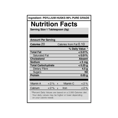 Deer Brand Sat Isabgol® - Pure Psyllium Husk